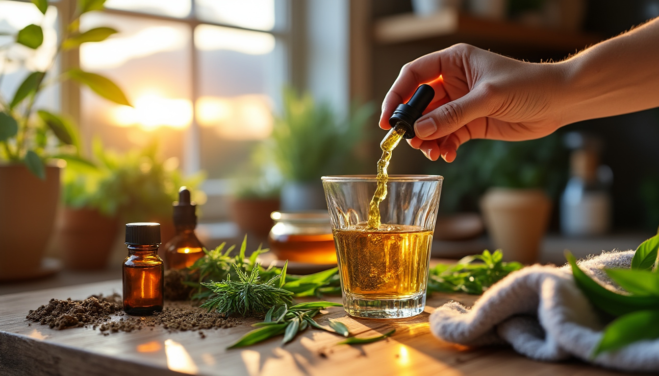 Comment consommer l’huile de CBD en association avec d’autres remèdes naturels