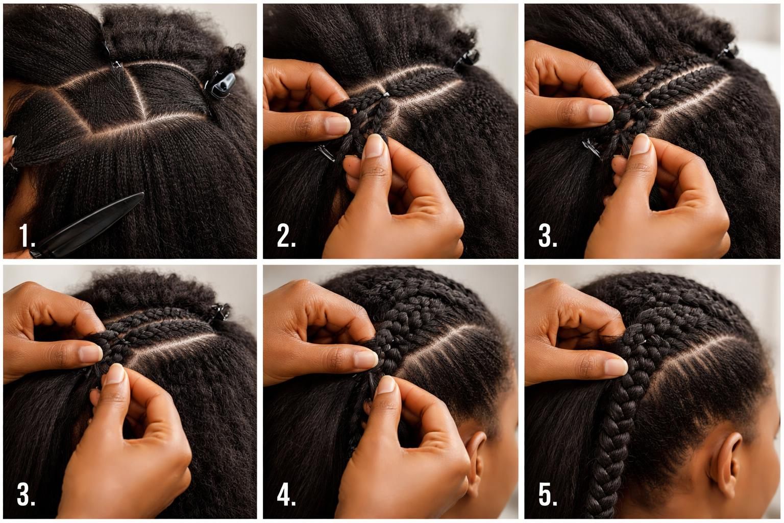 apprenez à réaliser une tresse africaine parfaite en 5 étapes simples grâce à notre guide facile à suivre, pour un résultat professionnel rapidement.