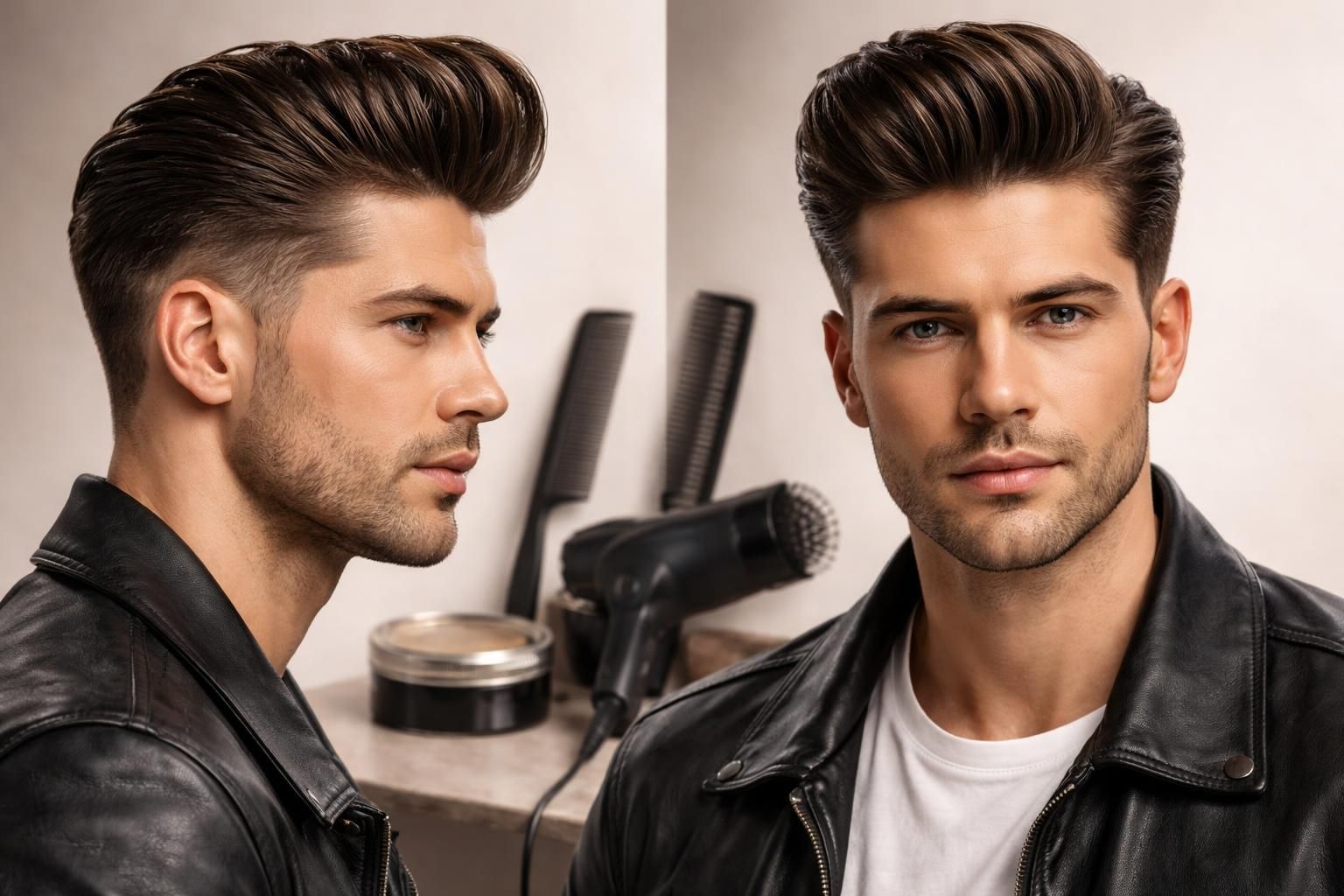 découvrez la coupe pompadour, un style iconique qui traverse les époques, et profitez de conseils d’entretien pour conserver une coiffure élégante et parfaitement sculptée.