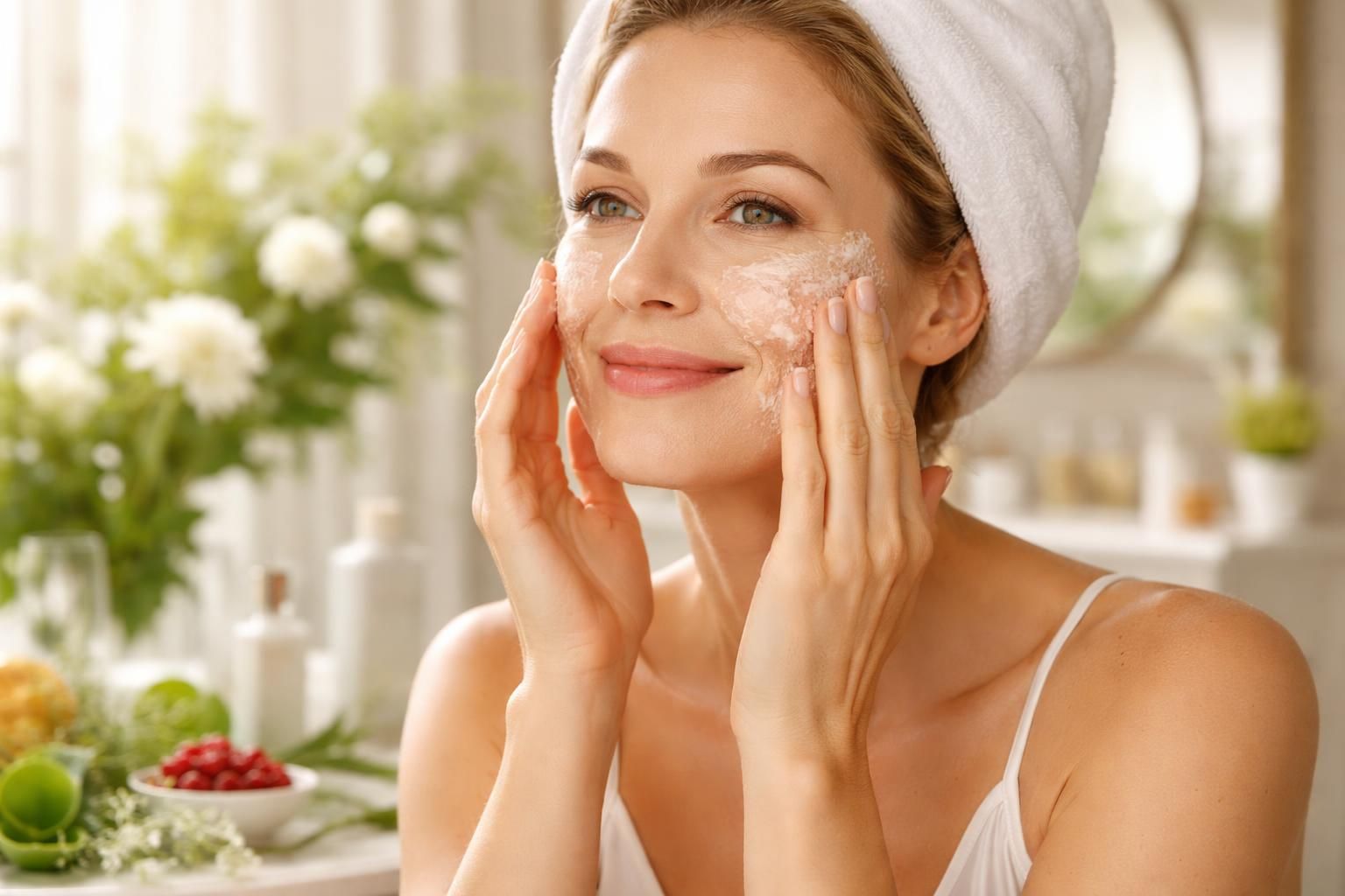 découvrez notre sélection du meilleur gommage visage anti-âge pour révéler une peau éclatante, douce et visiblement rajeunie au quotidien.