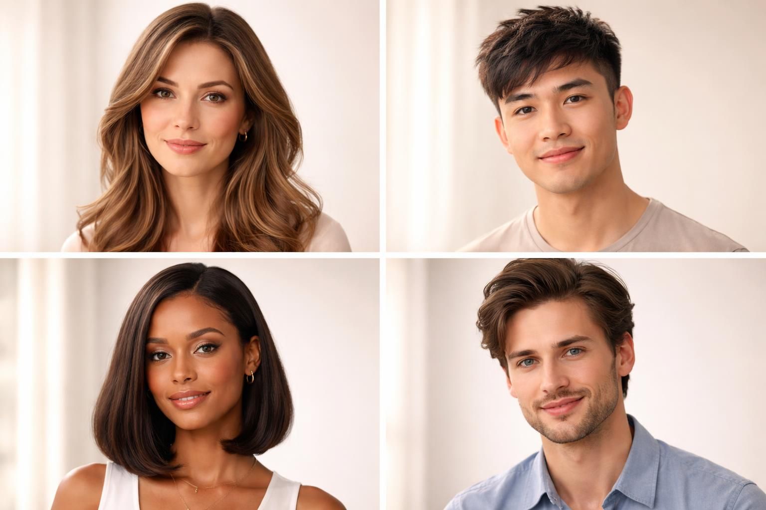 découvrez comment choisir la coupe de cheveux idéale selon la forme de votre visage grâce à notre guide simple et visuel. trouvez votre style facilement !