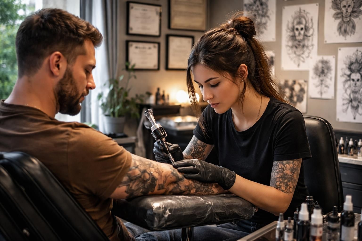 découvrez comment choisir un tatoueur professionnel dans le 91 pour obtenir un tatouage de qualité qui correspond parfaitement à vos attentes.