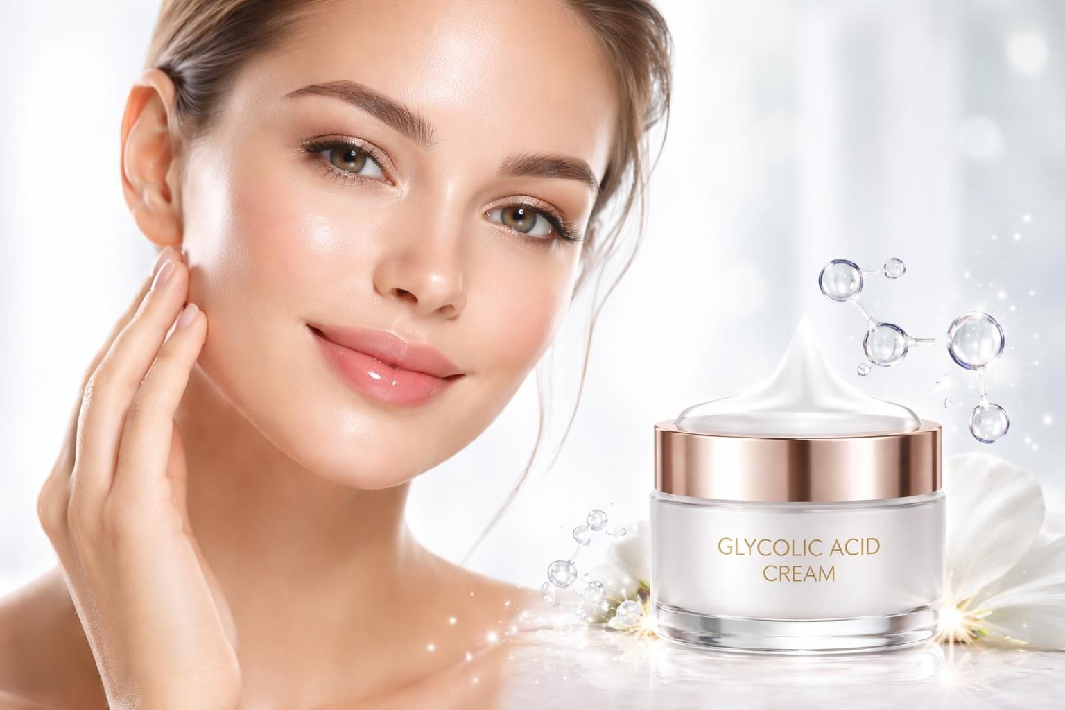découvrez les bienfaits des crèmes à l'acide glycolique pour une peau éclatante, lisse et revitalisée. hydratation, exfoliation et éclat naturel garantis.