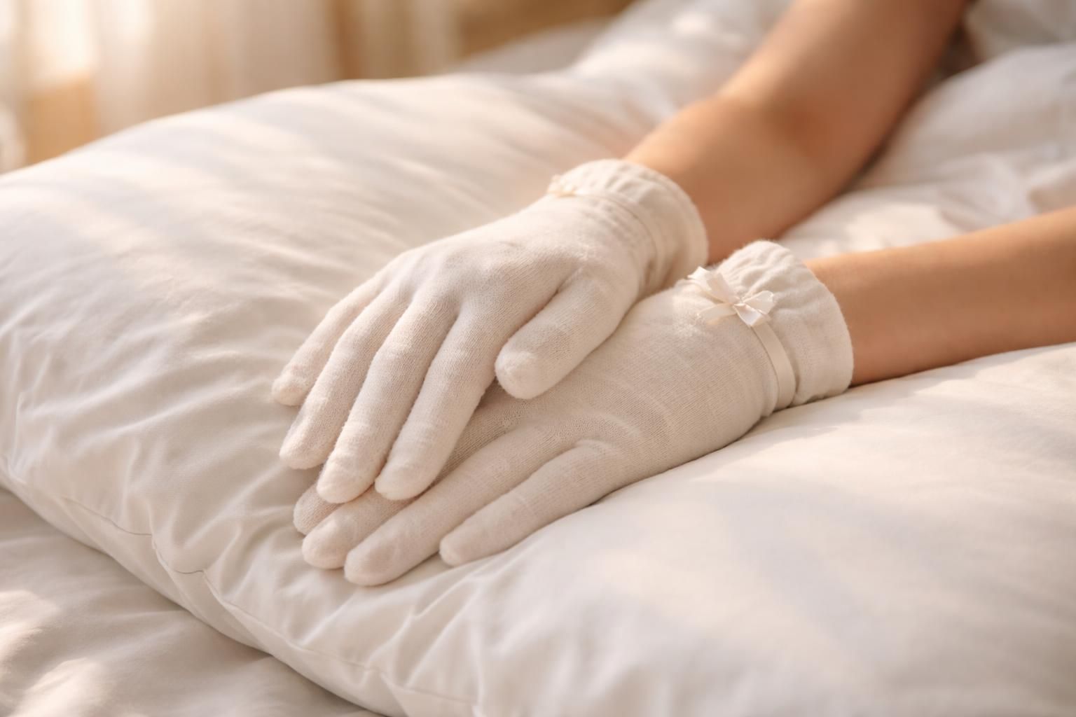 Les bienfaits du gant de nuit pour les mains : une peau douce au réveil