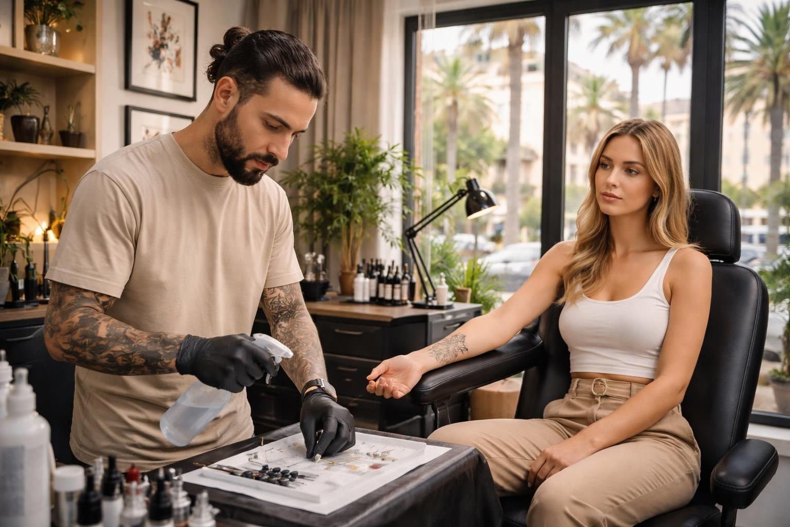 Tatoueur à Cannes : comment se préparer pour votre première séance
